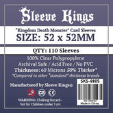 Sleeve Kings - Kingdom Death Monster' Sleeves 52mmx52mm 110ct